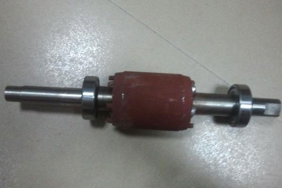 What material is generally better for the motor shaft?